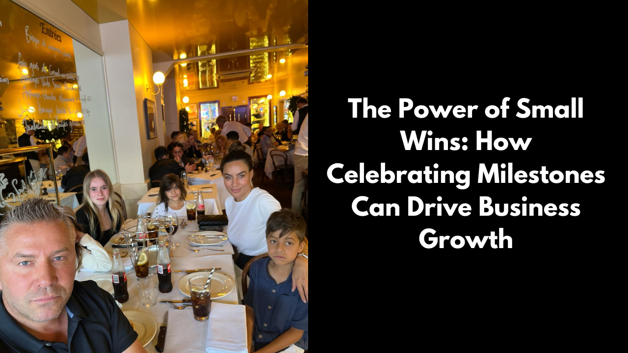 The Power of Small Wins: How Celebrating Milestones Can Drive Business Growth David Deicke